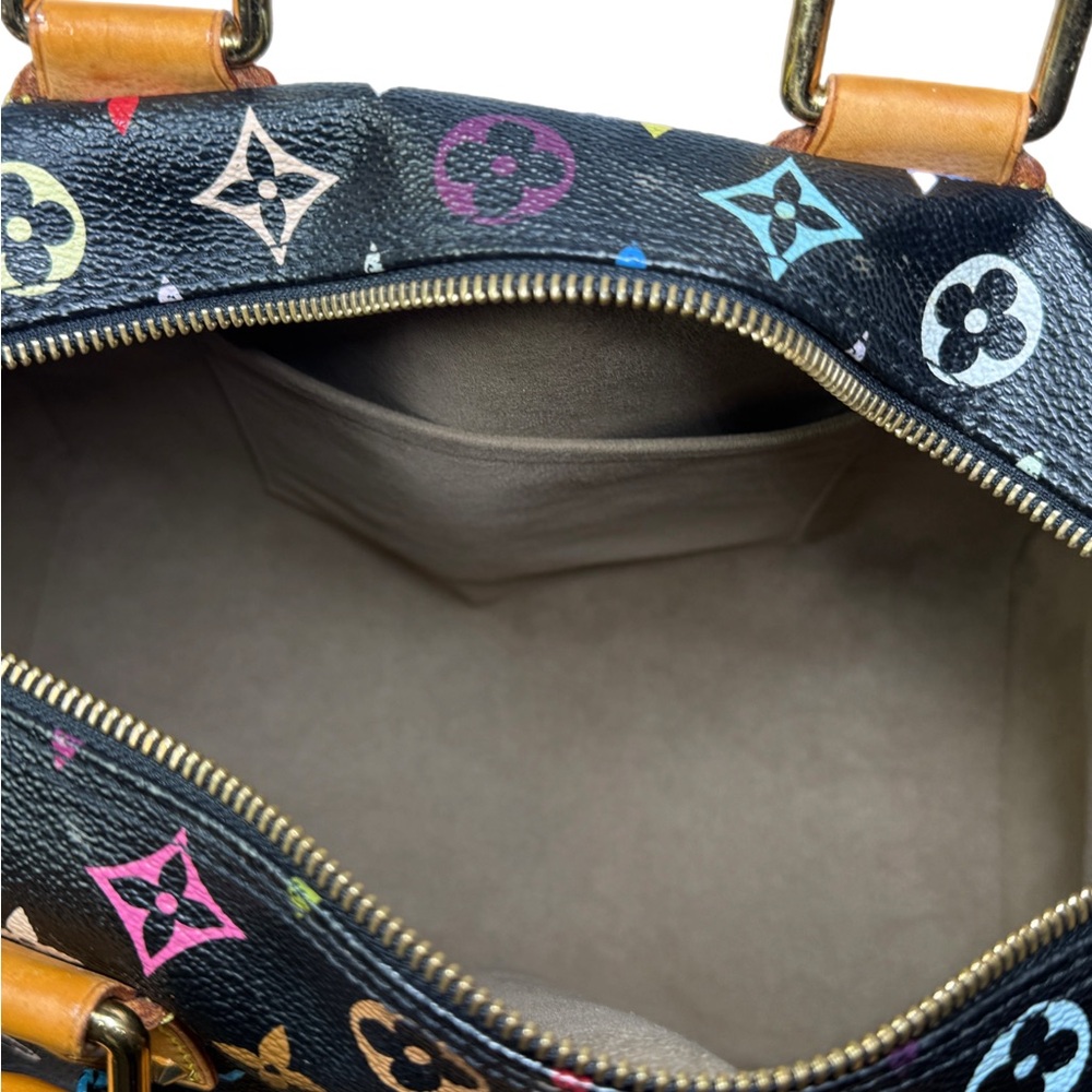 Authentic Louis Vuitton Murakami Speedy 30 – Multicolor Black - Picture 8 of 13